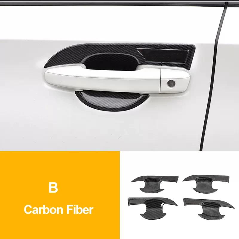 For Honda Accord X 10th 2018     Hybrid ABS Car Outer Door Handle Bowl Catch Cover Protection Trim Sticker