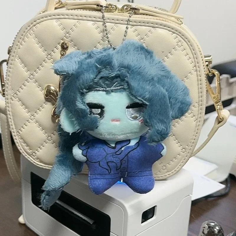10Cm Game Identity V Plush Toys Antiquarian Grave Keeper Professor Naiad Postman Merchant Priestess Pendant Key Chain Kids Gifts
