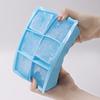 Direen 6-Grid Silicone Large Ice Cube Tray (2-Pack)
