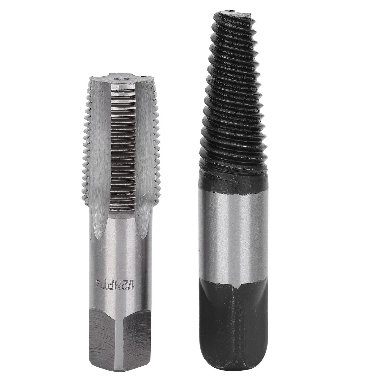 

Pipe Extractor with Tap 12in Thread Removal Repair Manual Broken Remover Tools