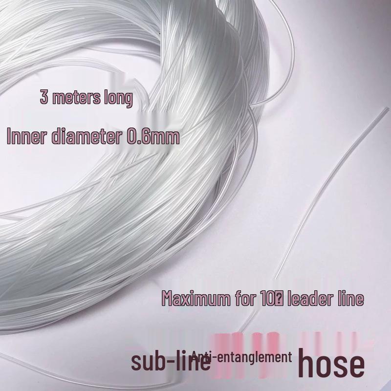 Clear Silicone Fishing Line Protector & Split Leader Tube