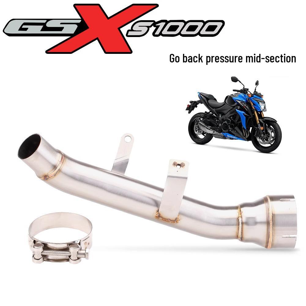 Tuyau Intermédiaire d'Échappement pour Moto Scooter GSX-S1000 (Sans silencieux)