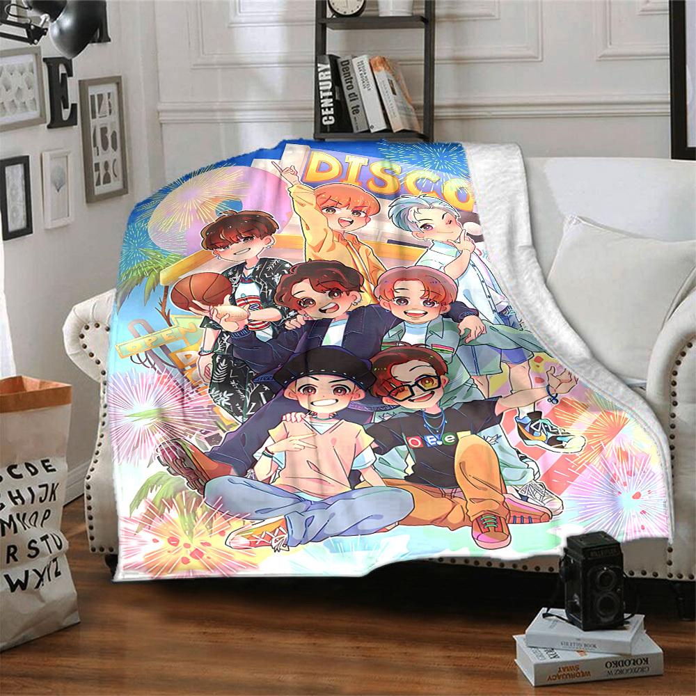 1pc TNT, Disco Party Flannel Blanket [Cozy Throw Blanket] For Sofa, Bed, Travel, Camping, Livingroom, Office, Couch, Chair, And Bed