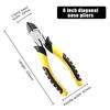 6 Inches Wire Pliers Sharp Large Opening Stripping Pliers Industrial Grade Labor-Saving Household Electrician Pliers