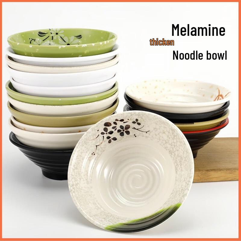 Thickened Melamine Noodle Bowl