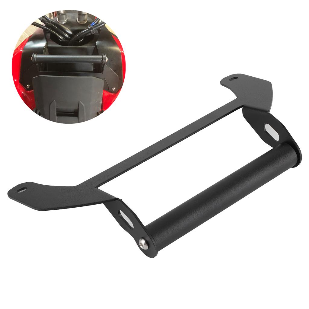Motorcycle Navigation Bracket Phone Holder Black Fit for HONDA ADV150 2019‑2020