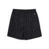 MLB New York Yankees Allover Logo Print Elastic Waist Sports Casual Shorts Unisex shorts Black 3ASMM0233-50BKS