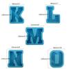 3D A~Z Letters Silicone Molds Epoxy Resin Mold DIY Crafts Polymer Clay Plaster Mold DIY Candle Handmade Soap Tools