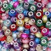 20pcs 14x9mm Resin Beads Multicolor Faceted Big Hole Loose Spacer Beads For Jewelry Making DIY Bracelets Keychain Accessories