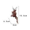 New Flower Fairy Statue Ornament Figurines With Wings Outdoor Garden Resin Craft Landscaping Yard Decoration