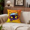 SciFi Love Death  Robots Cushion Cover Cushion Cover Set 4Pcs 50x50 45x45 40x40 Pillowcase Decorative Sofa Home Decor
