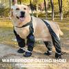 Fashion Dog Shoe Suspender Boot Waterproof Pet Shoe Snow Rain Dog Suspender Boot For Daily Walks