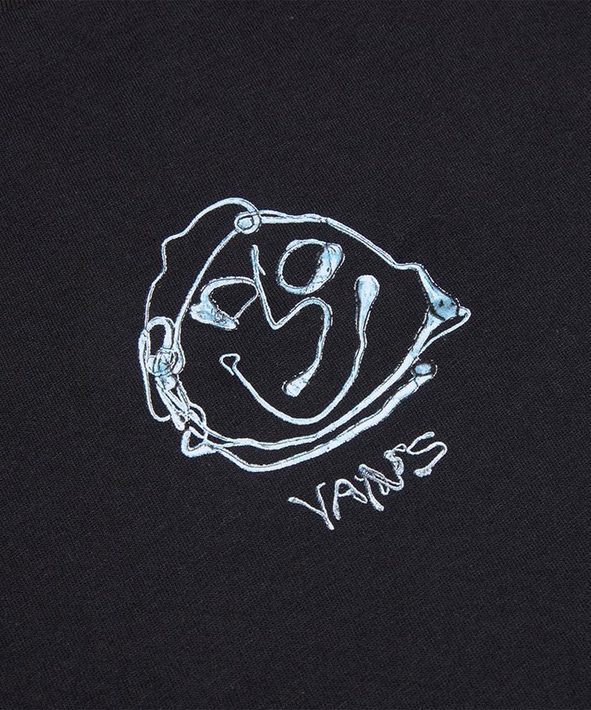 VANS Greening Face Relax Crop Short Sleeve T-Shirt - Black / Vn000Mc5Blk1