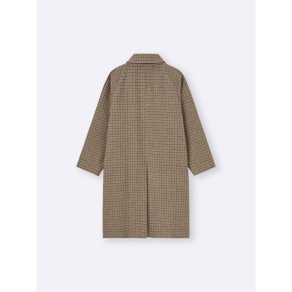 GU by Uniqlo Cozy Melton Balmacaan Coat