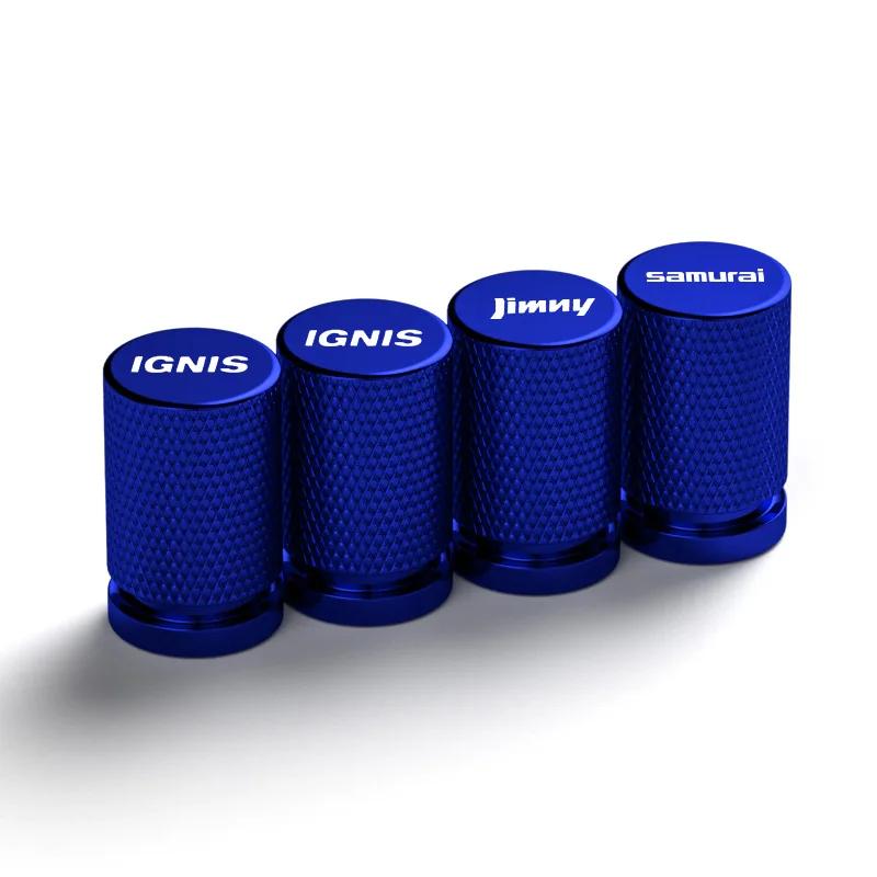 Car Wheel Tire Rim Valve Stem Caps Covers for Suzuki Alto Ignis Jimny SX4 Swift Grand Vitara S Cross Samurai BALENO Celerio
