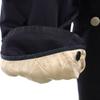 SINA COVA 90s Made In Japan Old Stainless Collar Coat M With Padded Liner Men's Used