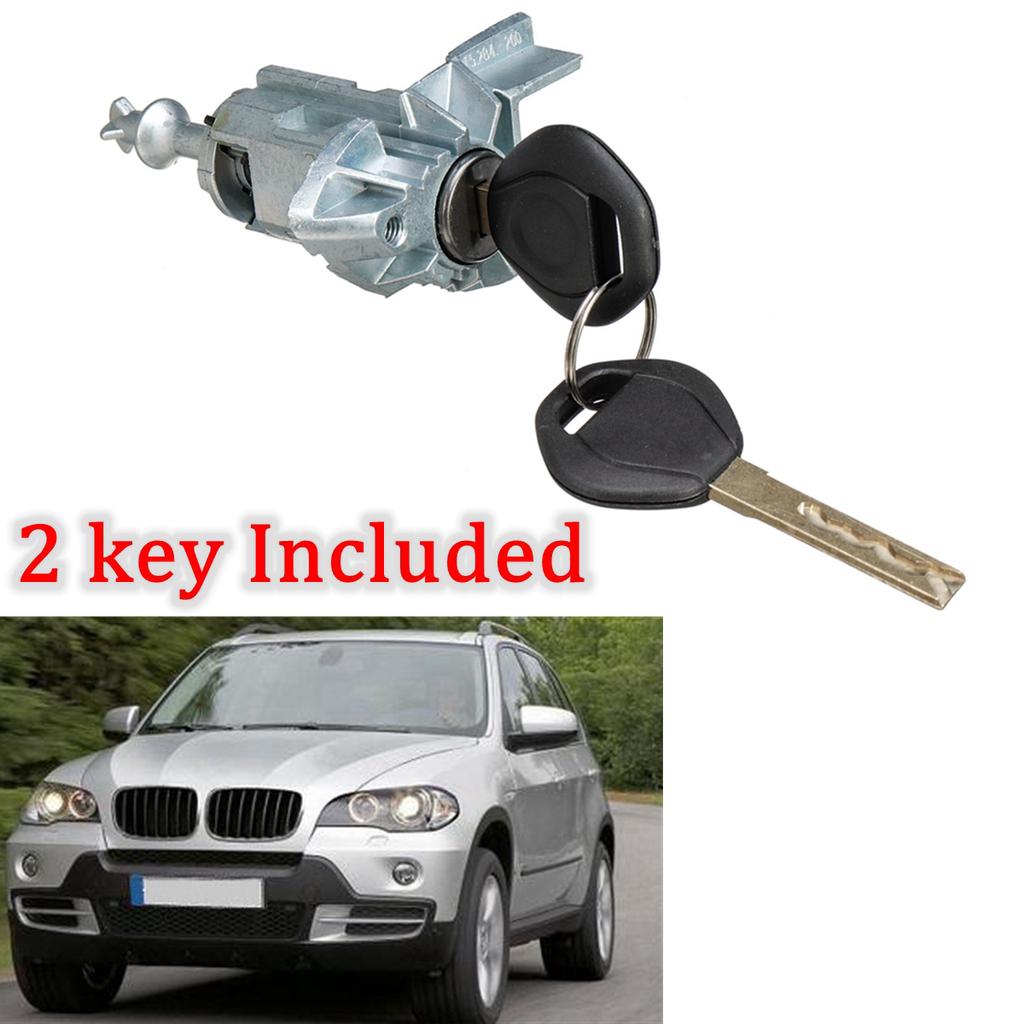 Buy Left Driver Door Lock Cylinder Barrel W/ 2 KEY Kit For BMW X5 E53 20002006 at affordable