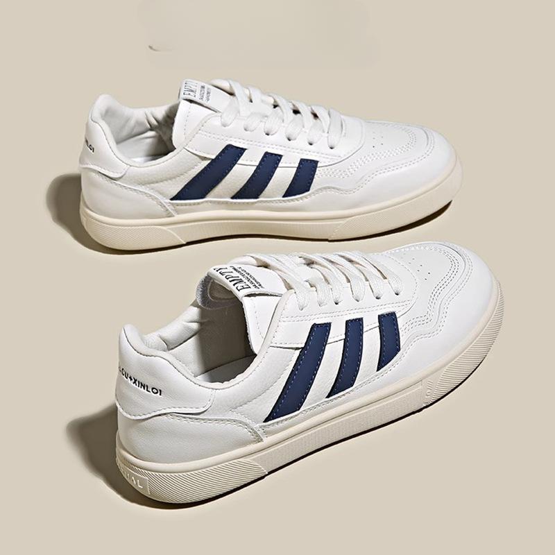 

Кожаные белые туфли, женская обувь, весенние новинки, универсальные повседневные кеды на плоской подошве, мягкая подошва, немецкие тренировочные туфли, обувь для сноуборда 40