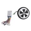 24 36V 350W Controller Rubber Aluminum Alloy Low Noise 6.5inch Hub Motor Wheel for Balance Bicycle