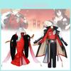 Adorable Honkai Star Rail Cosplay Costume In Vibrant Red For Anime Enthusiasts Of All Sizes