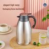 Elegant Eagle Spout Stainless Steel Double-Layer Vacuum Thermos Flask, Large Capacity Household Hot Water Bottle