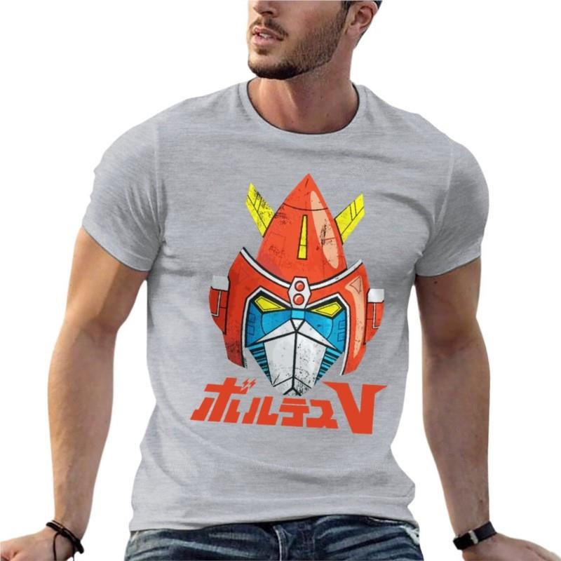 Voltes V Team Robot Japan Of Chogokin Oversized T Shirts Funny Mens Clothes  Cotton Streetwear Big Size Tops Tee