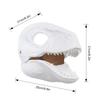 Máscara de Dinosaurio 3D Raptor Realista Dino Mandíbula Móvil Máscara de Dinosaurio PVC de Alta Calidad Cubrecabezas Halloween Juguete para Niños Regalo de Carnaval