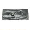 Fashion Solid Color Gold Velvet Cross Stretch Fabric Women Girl Headband Headpiece Turban Bandage Hair Accessories Headwear