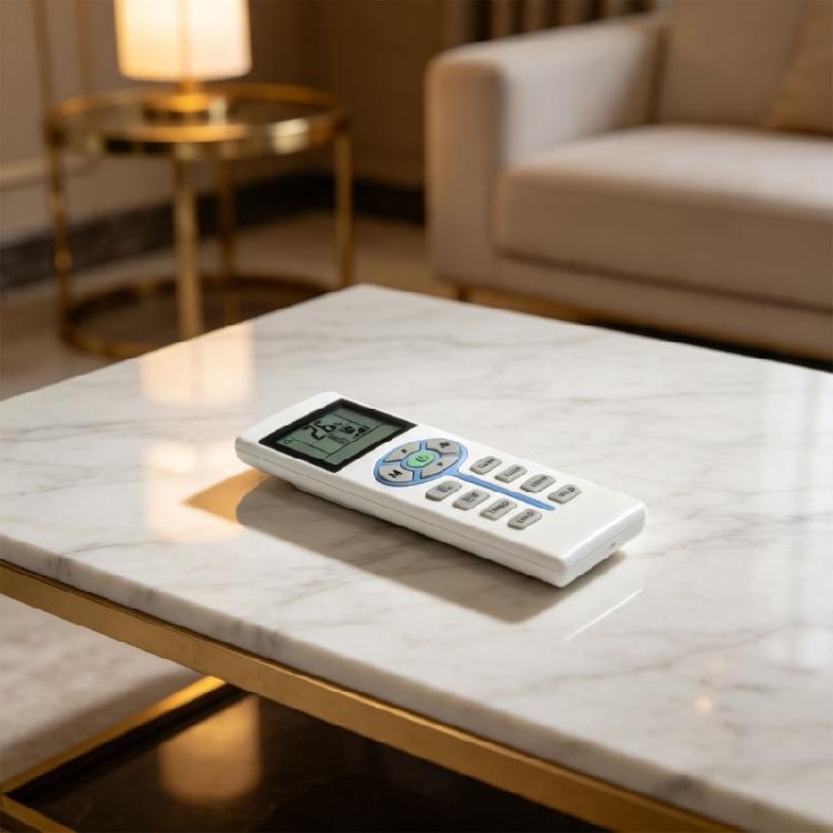 Air Conditioner Remote Control for Chigo ZH/TL03 with LCD Screen, Physical Power Fan Timer Sleep Clean Button for Split Air Conditioner Backup Use