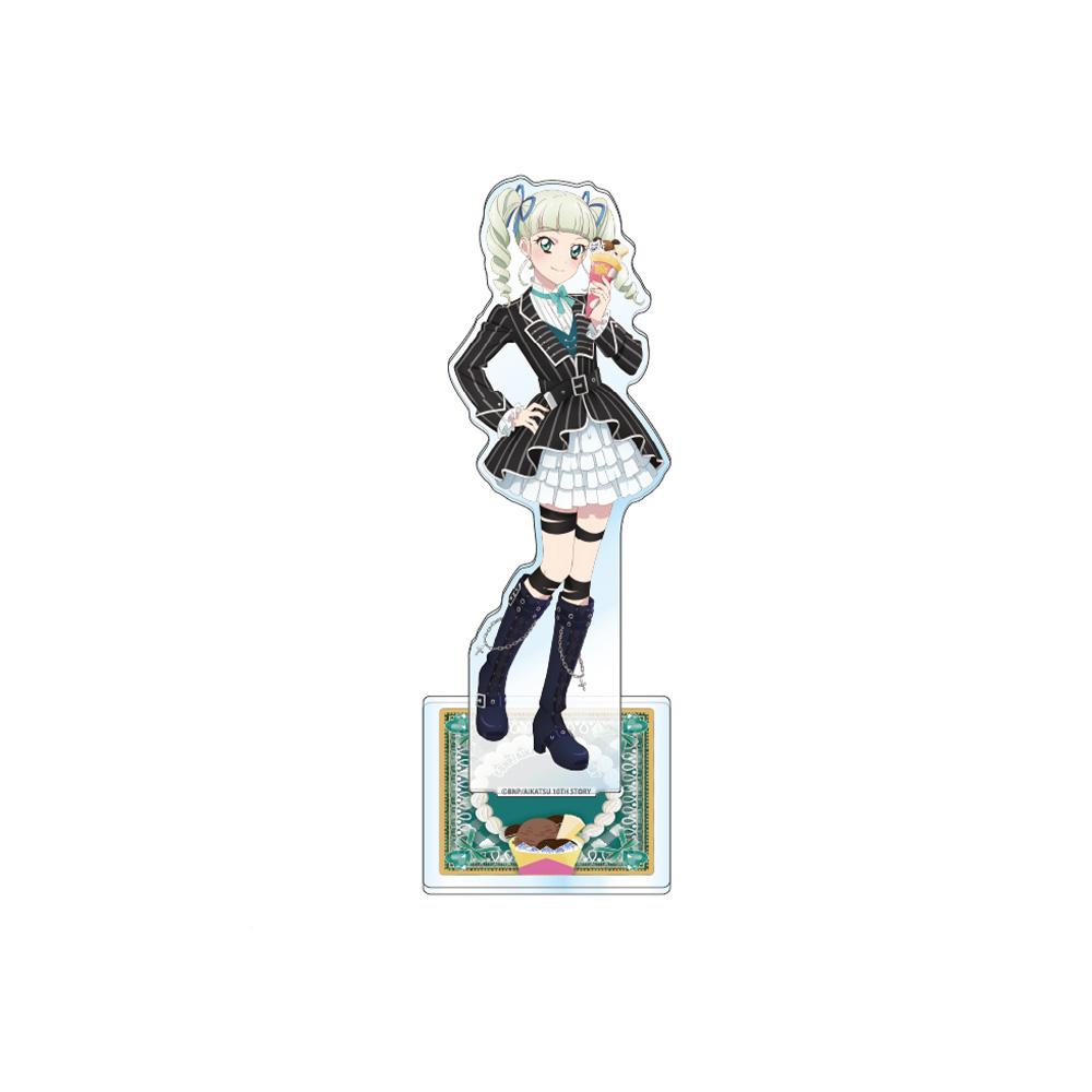 

Aikatsu! Akari Yurika Sumire Hinaki Ichigo Mikuru HD Characters Stand Desktop Decor anime goods desk ornament Fans Charm Gifts 15 cm