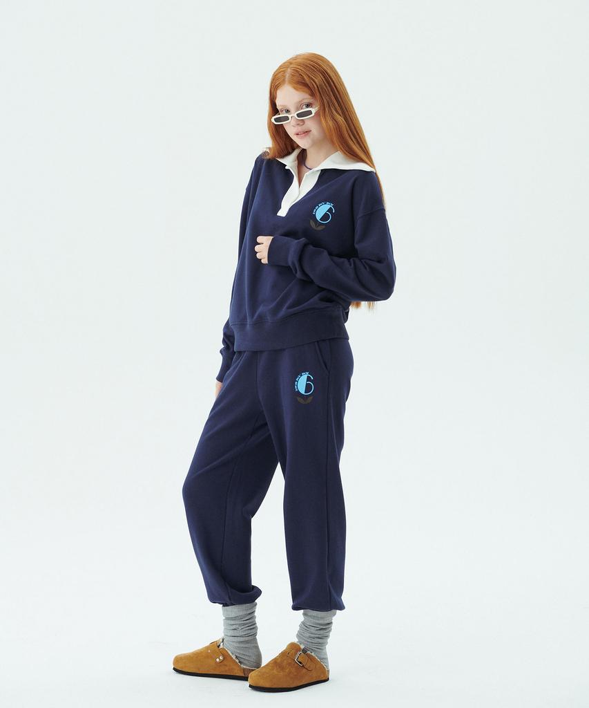 JUNEJUNE SPACE June Sweat Pants_Navy