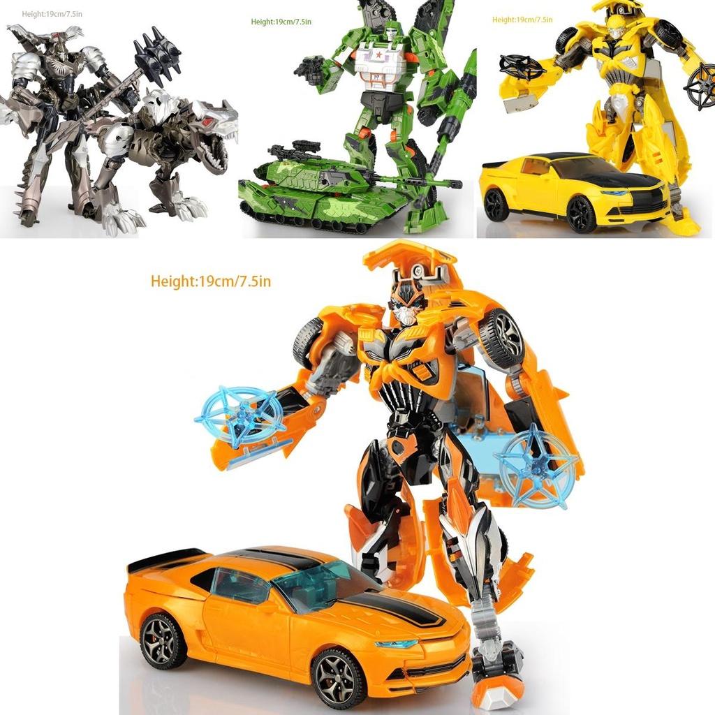 Transformers Toys Deformation Robot Optimus Bumblebee Grimlock Action Figures