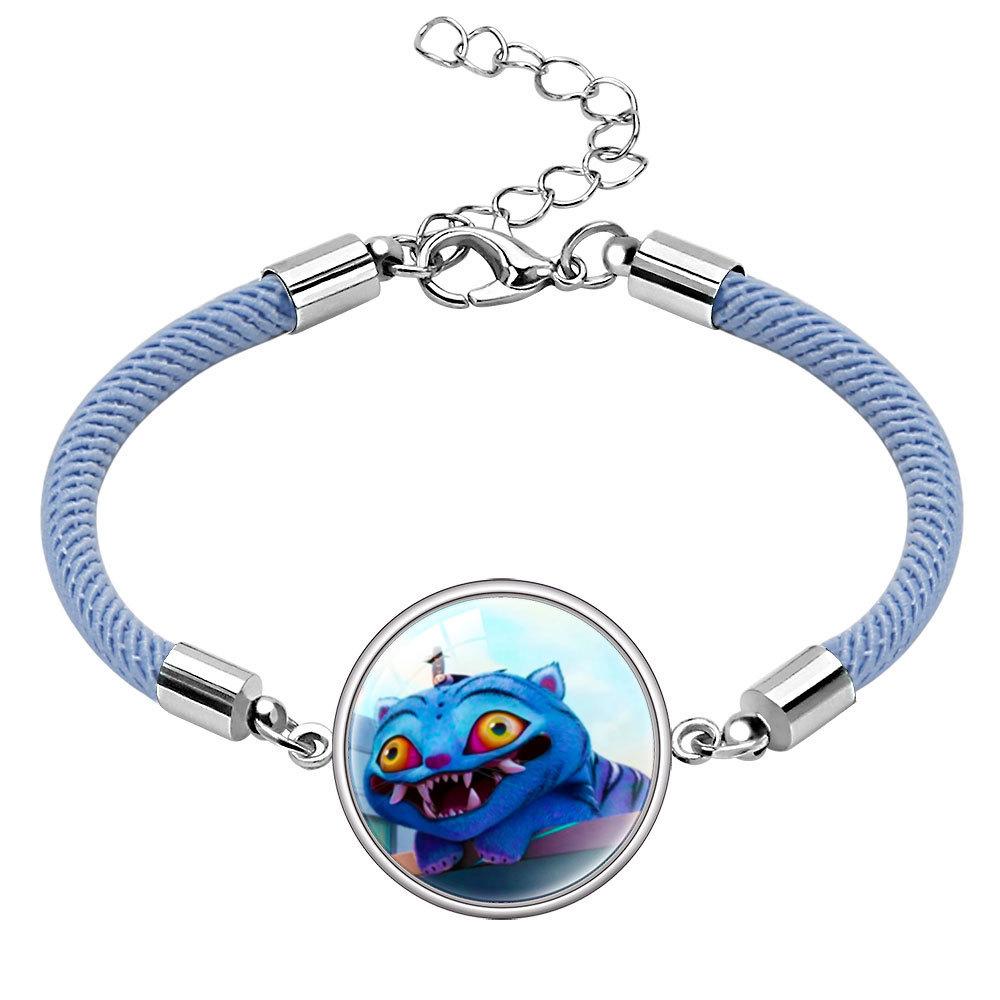 Rumi Zoey Mira Gem Bracelet Cartoon Multi-Color Rope Hand Jewelry