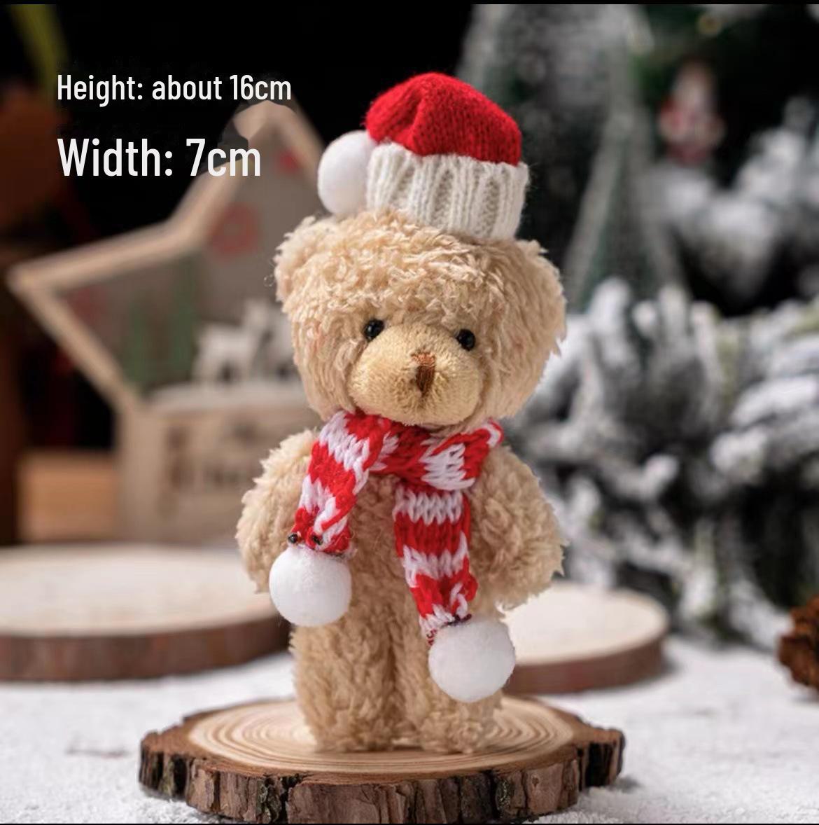 

Рождество Новый год Медведь Пара: Украшение для торта своими руками в виде бурого медведя