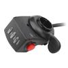Electric Scooter 48V Acid Electric Quantity Display EBicycle Thumb Throttle Handle Bar Grip with Headlight Button