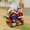 City Streetscape Building Blocks: Coffee Cola Convenience Store Models & Ornaments for Kids