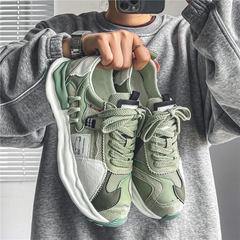 Men's shoes 2025 new summer trend versatile mesh breathable Forrest Gump shoes youth running non-slip sports tide shoes