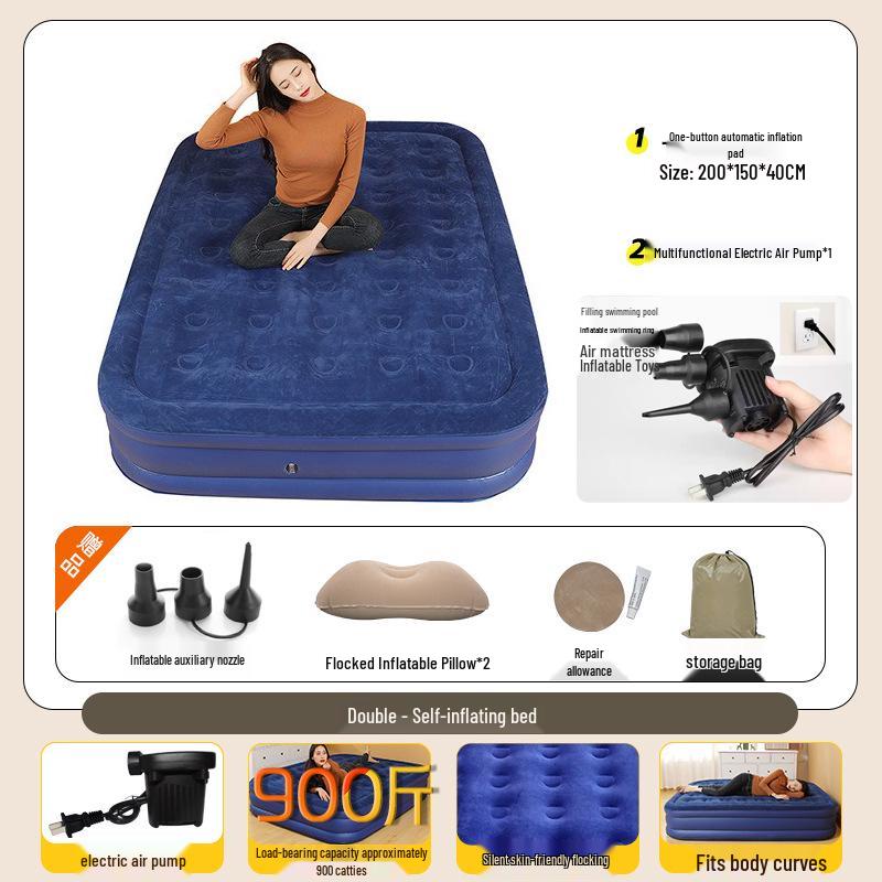 Automatic Inflatable Camping Mattress for Outdoor Travel and Tent Use