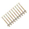 Furniture Hex Socket Thin Flat Head Structural Screw Bolt With Nuts (80mm)