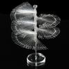 120 Sticks Nail Art Color Chart Display Stand Spiral Removable Portable Fan Shaped Nail Sample
