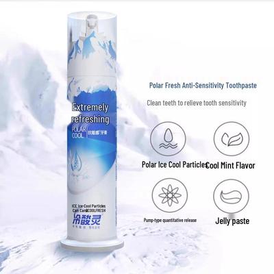 Cold Sensitive Ling Polar Shuang Dual Anti-Sensitive Pump Toothpaste