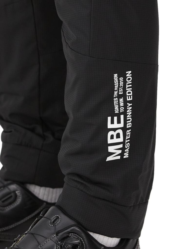 Water Repellent Easy Pants Golf 7 [Master Bunny] Men's (Houndstooth Pattern/Stretchy) / / 758-3236007 010_Black [3L]