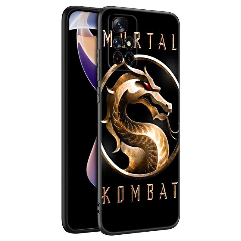 

Mortal Kombat Game черный силиконовый чехол для телефона Xiaomi Redmi Note 10 11 11S 12 13 4G 8 9 11T Pro 5G Plus 8T 9S 10S 12S Redmi Note 10 5G