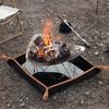 Feuermatte Feuerfeste Untergrillmatte für Outdoor-Grillmatte Feuermatte BBQ-Matte Deckschützer Faltbar Praktisch