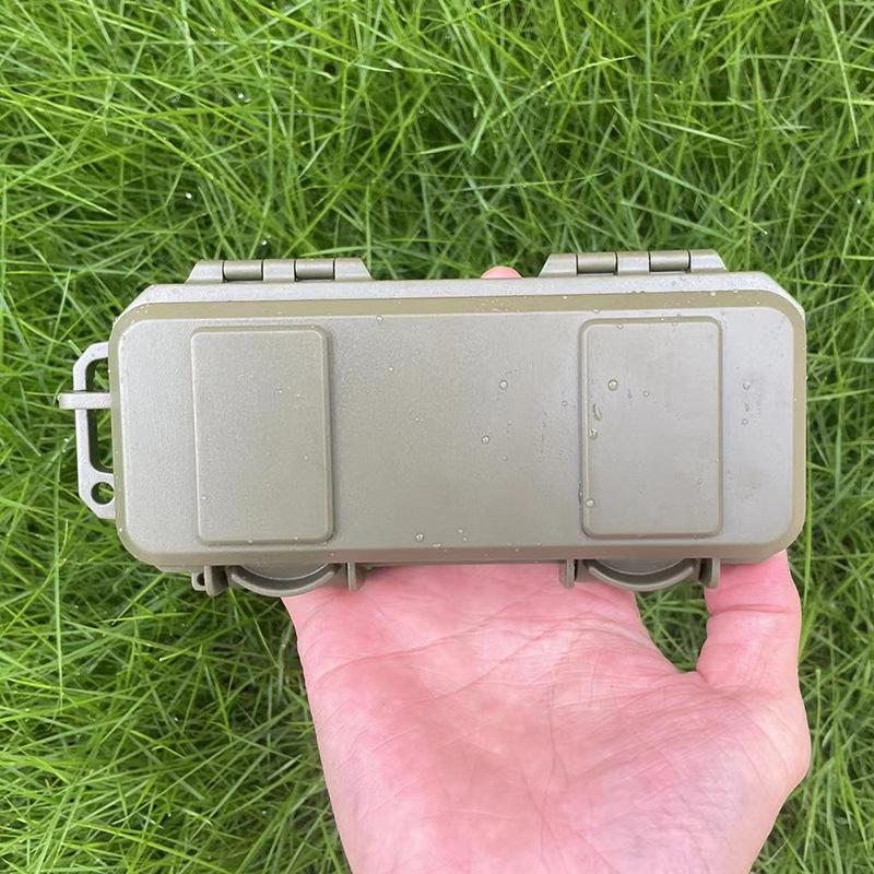 EDC Waterproof Pressure-proof Shockproof Box with Sponge General-purpose Sealed Box Field Parts Storage Box