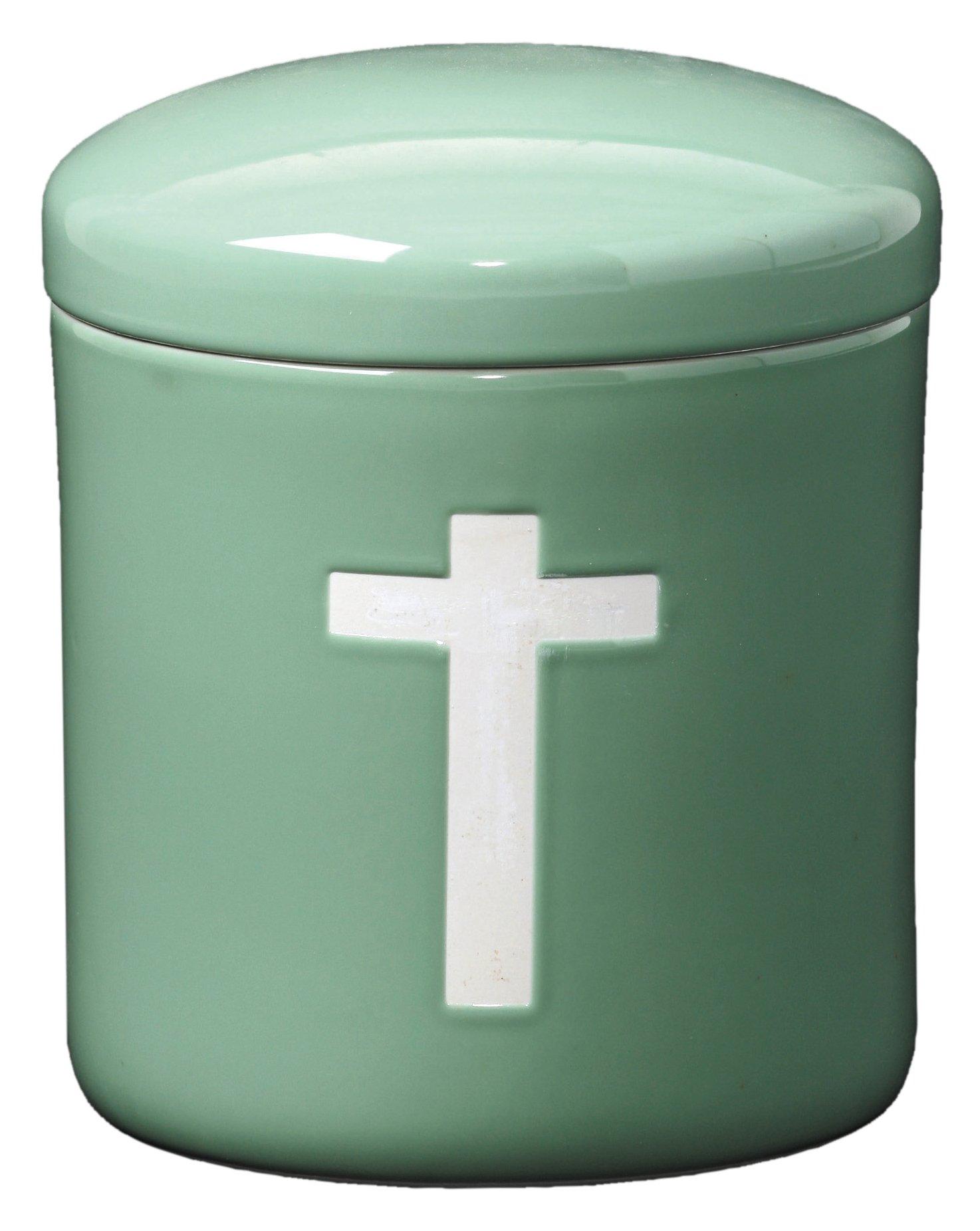 

SK Celadon Christ Urn 03060 5 inches