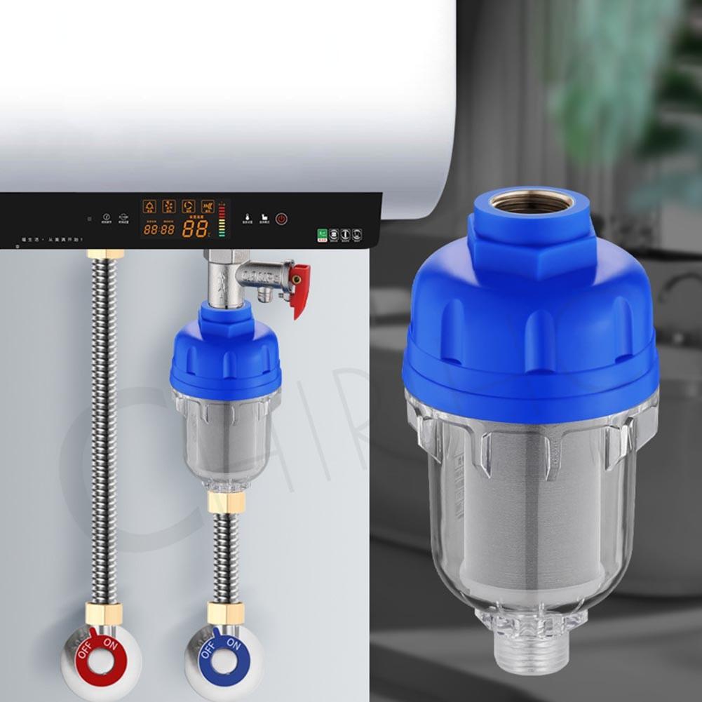 

Кран Сетчатый фильтр Очиститель воды 1шт Синий Ручной ПВХ Нержавеющая сталь Сетка