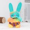 FUGG Keychain Plush Toy Pendant Doll Annoyed Alien Ugly Monster Key Ring Stuffed Peluche Doll Hanging Ornament Gifts