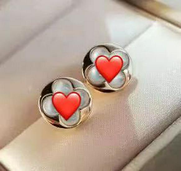 Európai és Amerikai Négylevelű Lóhere Gyémánt és Gyöngyház Karkötő