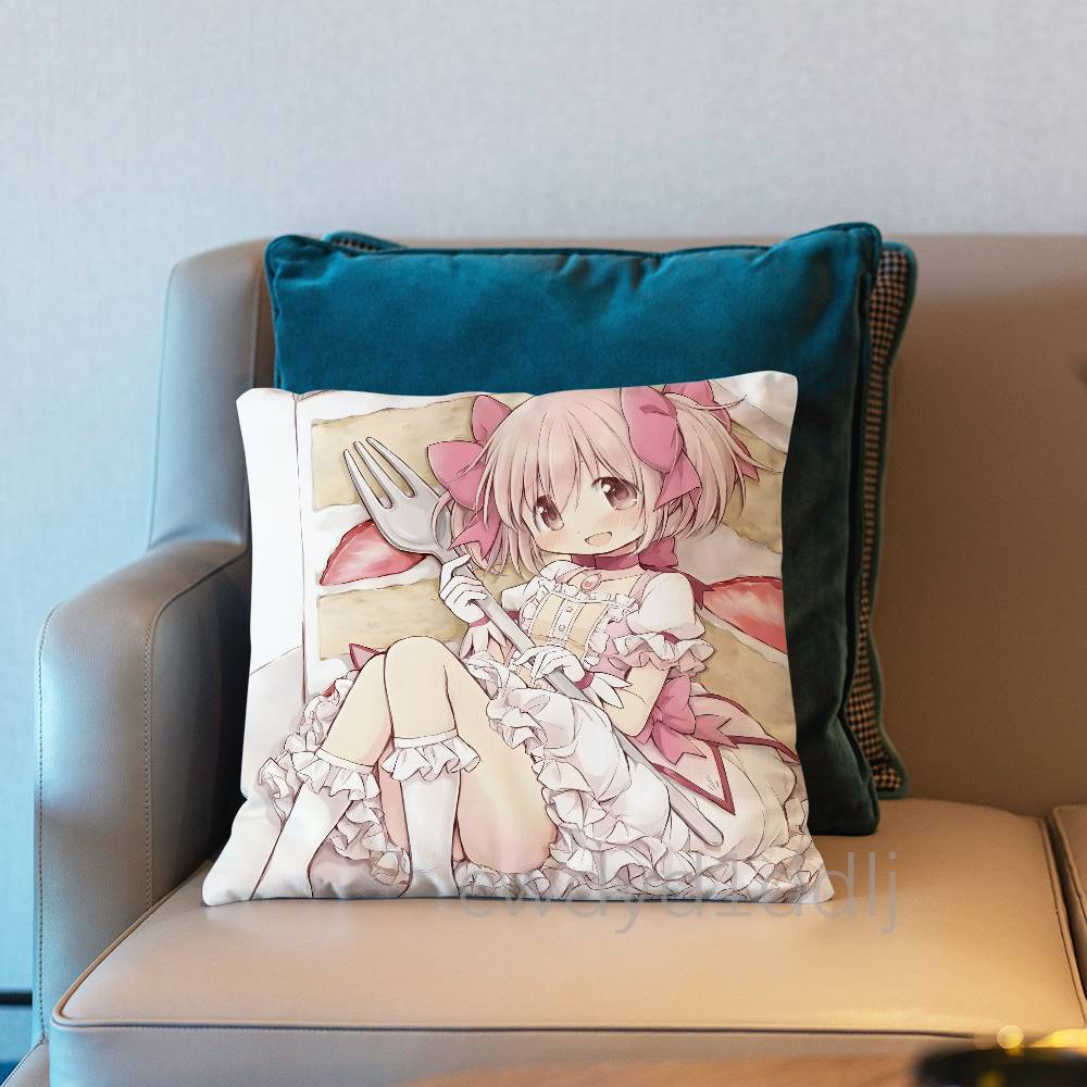 New Puella Magi MMadoka Magica Pillowcases Cute Funny Pillow Case For Wedding Party Home Decor Comfy Pillow Cover